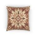 Sunburst Medallion Woven Throw Pillow