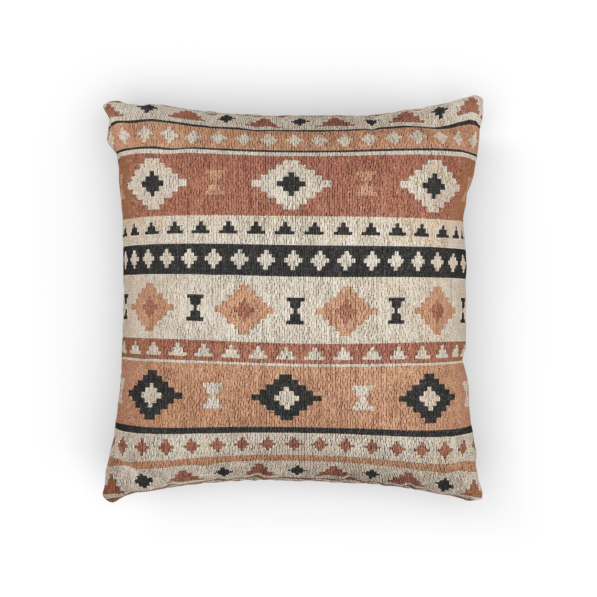Moroccan Kilim Stripe Woven Pillow