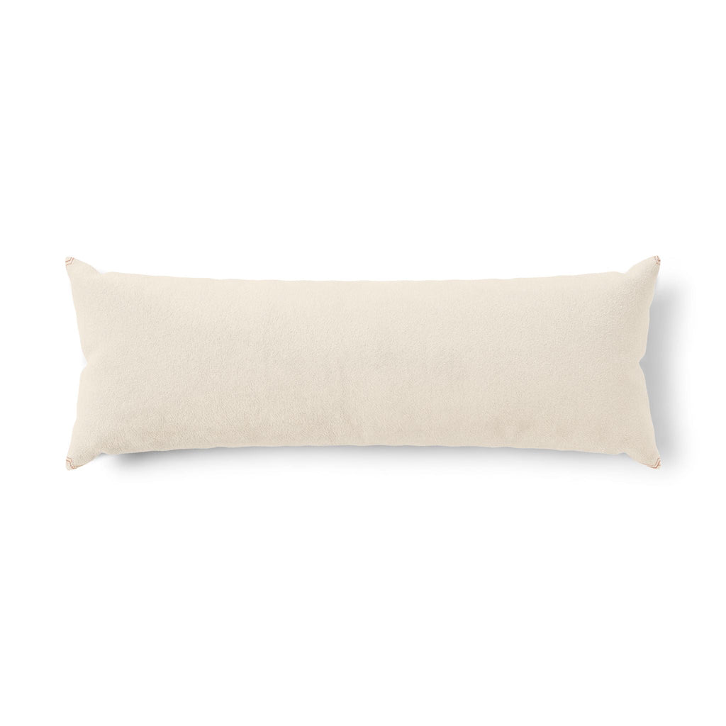 Thin Minimal Border Frame Body Pillow – Clean Line Long Pillow for Bed & Couch