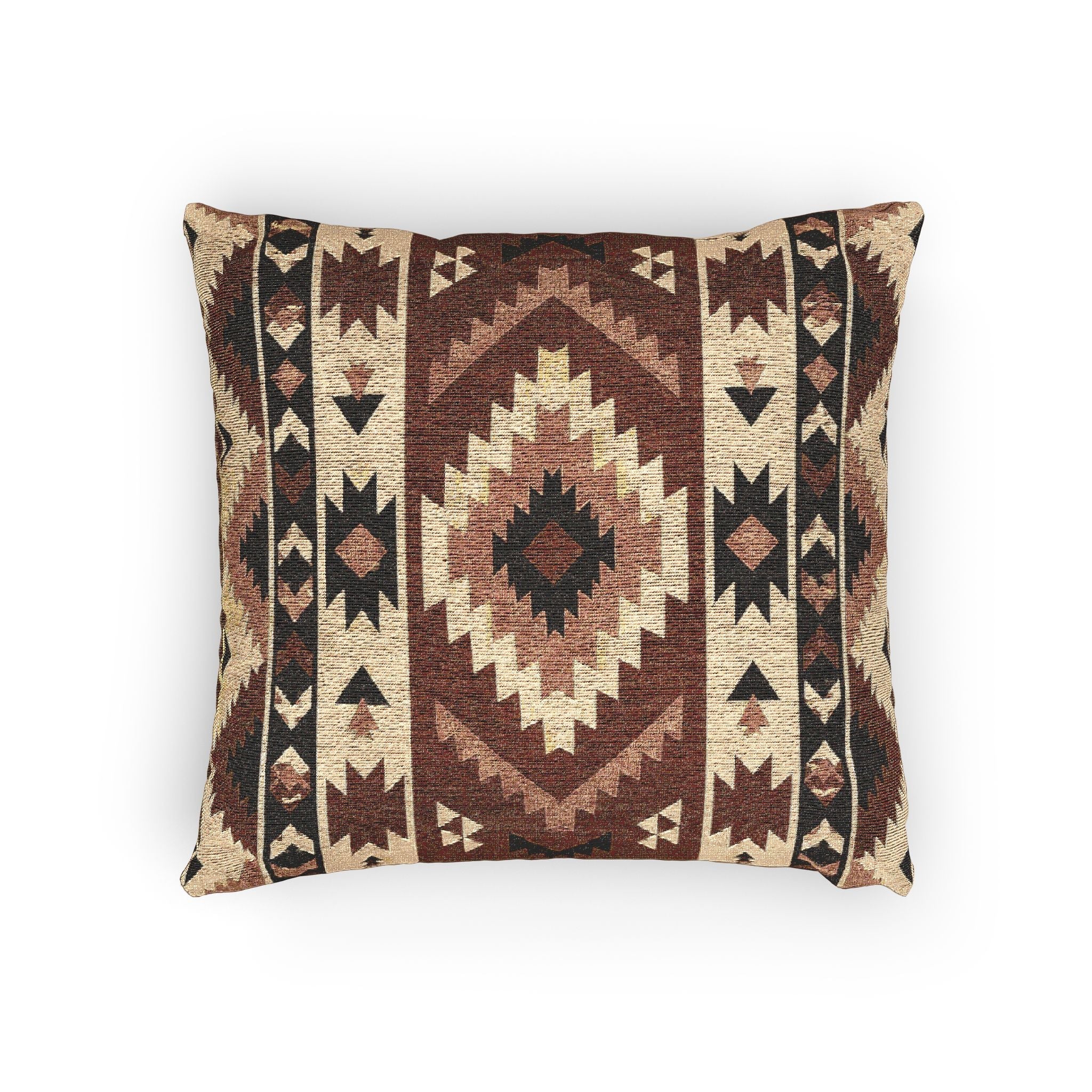 Aztec Southwestern Woven Throw Pillow