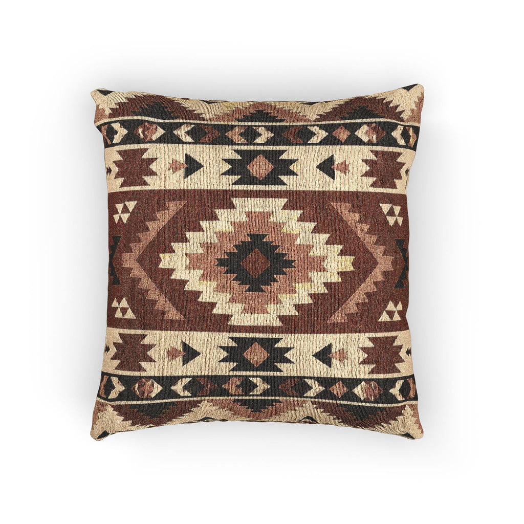 Aztec Southwestern Woven Throw Pillow