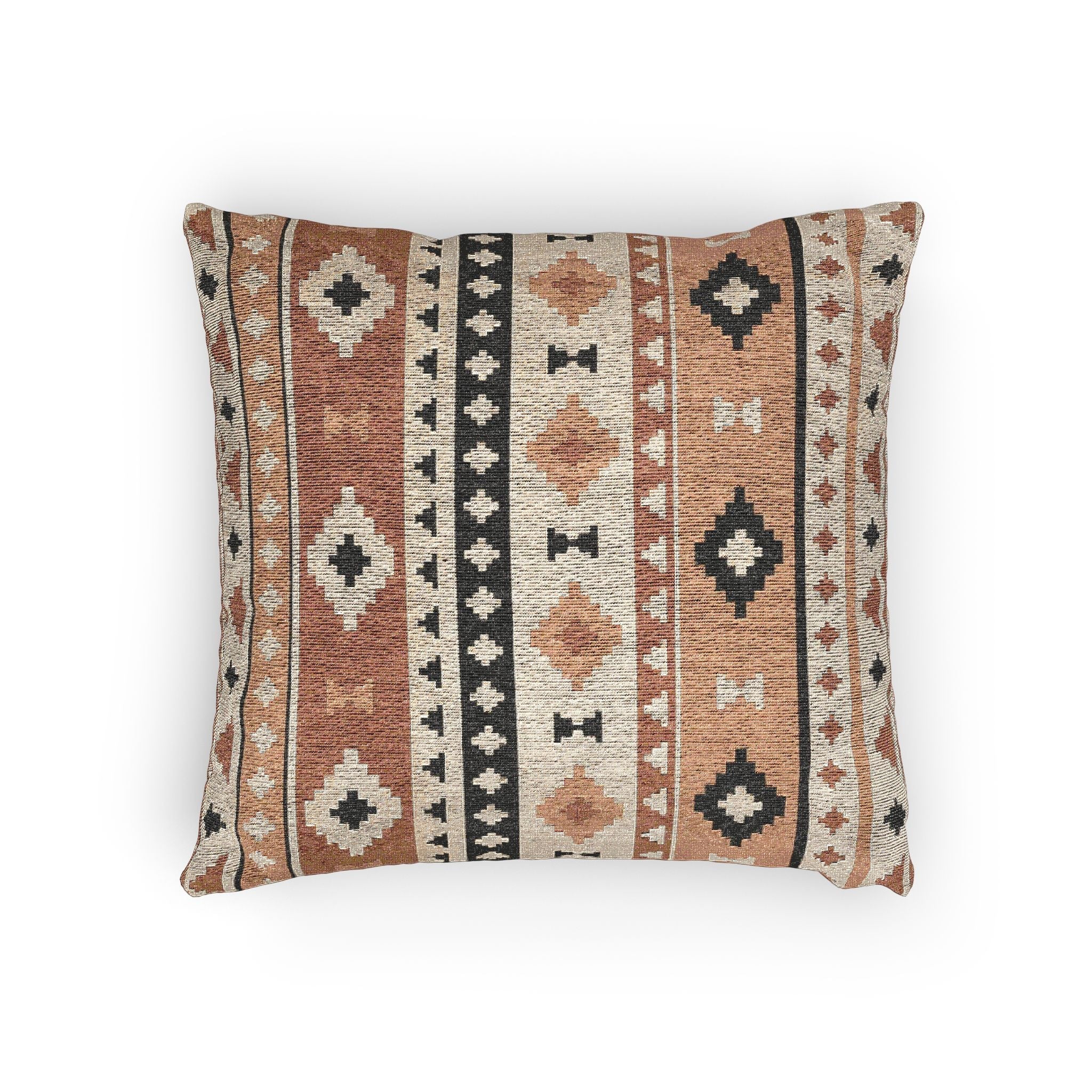 Moroccan Kilim Stripe Woven Pillow
