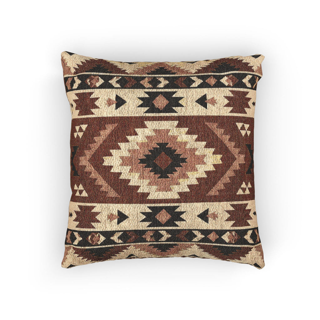 Aztec Southwestern Woven Throw Pillow