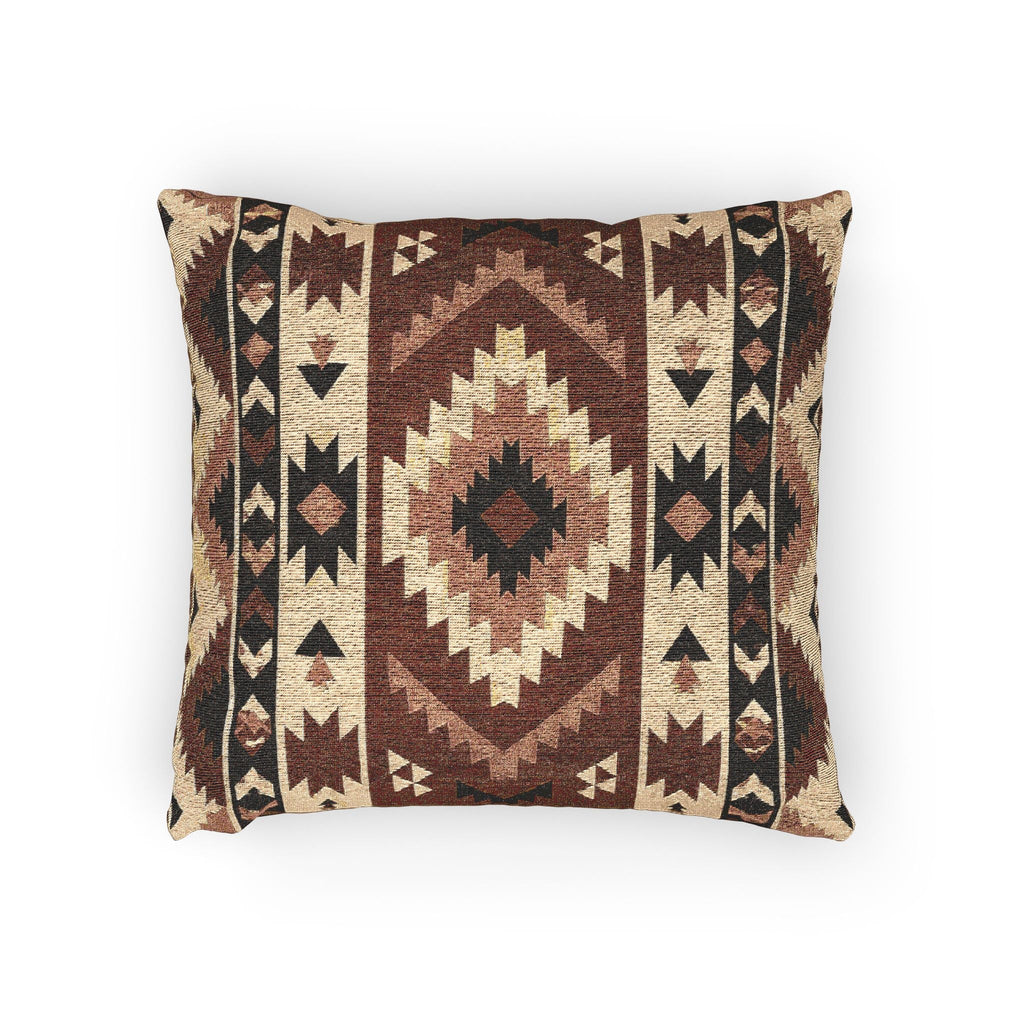 Aztec Southwestern Woven Throw Pillow