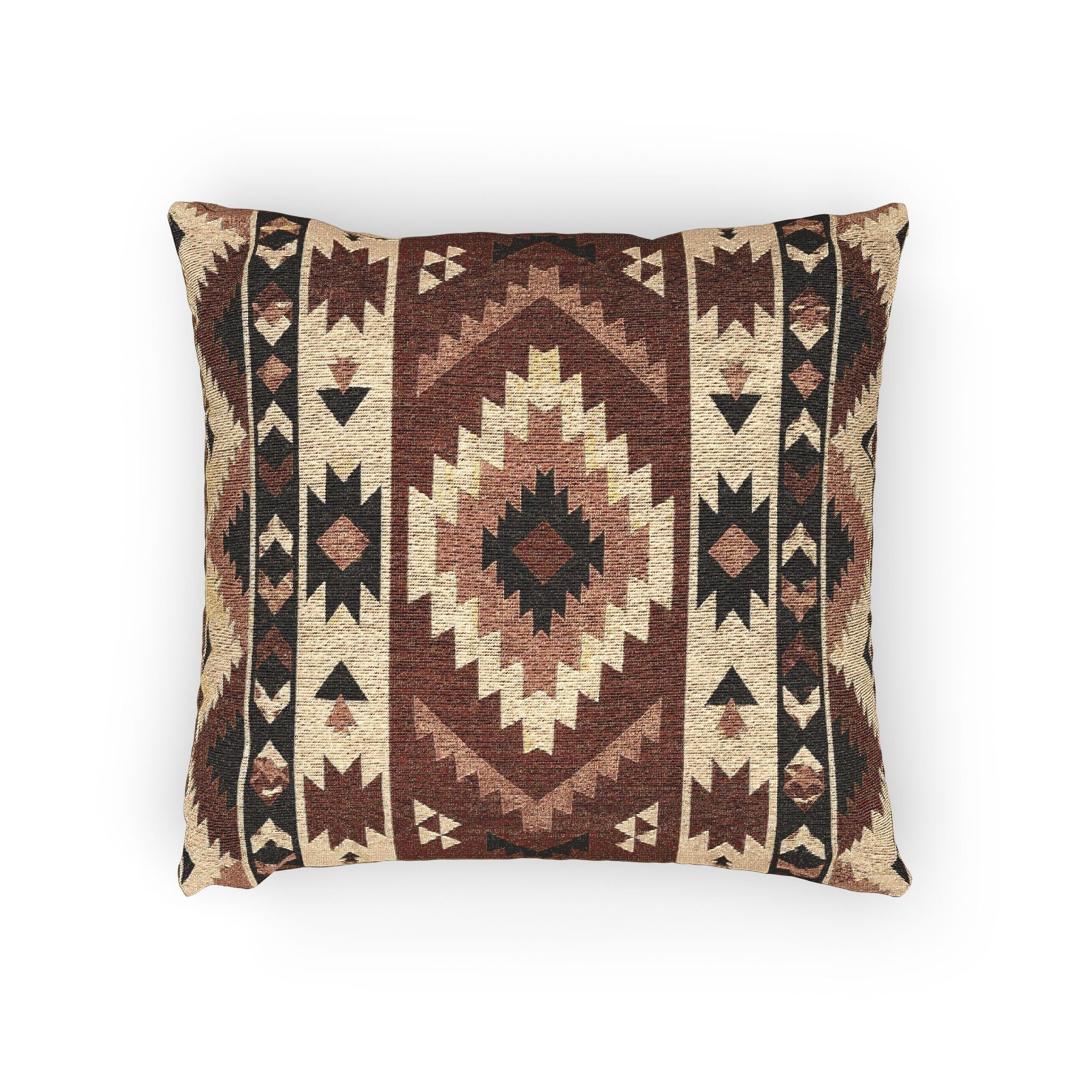 Aztec Southwestern Woven Throw Pillow