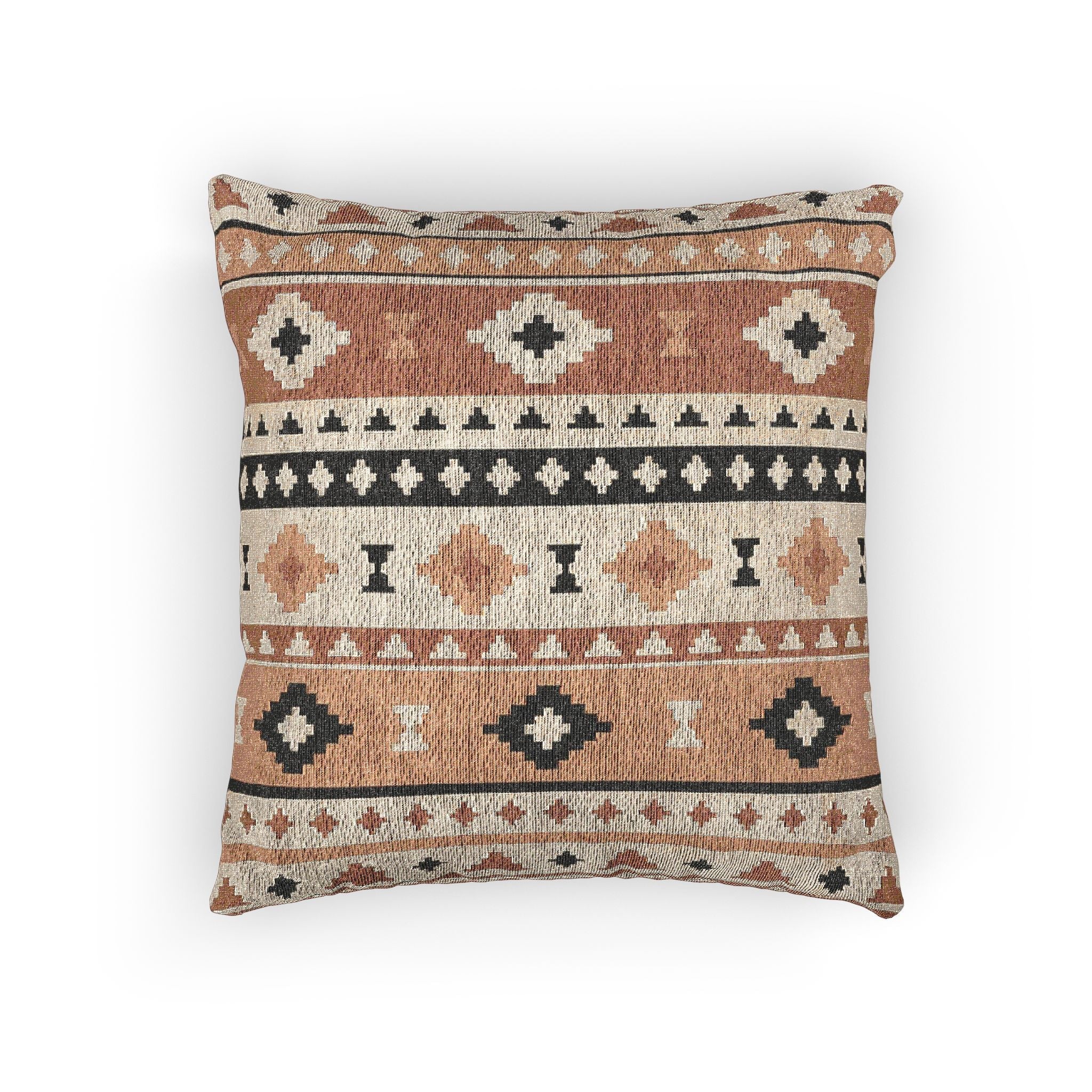 Moroccan Kilim Stripe Woven Pillow