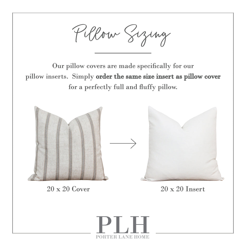 Fringe linen pillow cover in neutral tones, 20 x 20 inches – view 7