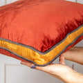 Velvet Pillow Cover: Double Piping, Luxe Home Decor